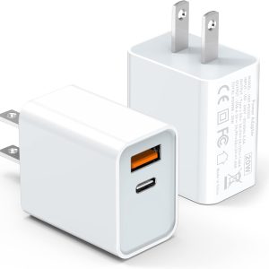 LCGENS USB C Wall Charger Block 20W