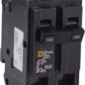 Square D by Schneider Electric Homeline 100 Amp Mini Circuit Breaker